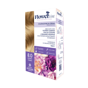 tinta-permanente-biondo-chiaro-8.0-flower-tint-purobio-cosmetics-parafarmacia-san-felice